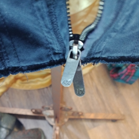 Armani Exchange Vintage Black Tailored Bomber Jacket - Picture 6 of 6